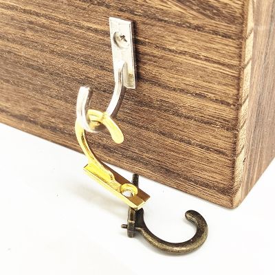 Storage Rack Wall Single Prong Hooks For Home Coats Hat Clothes Hanger Towel Keys Wall Mounted Hooks Furniture Hardware