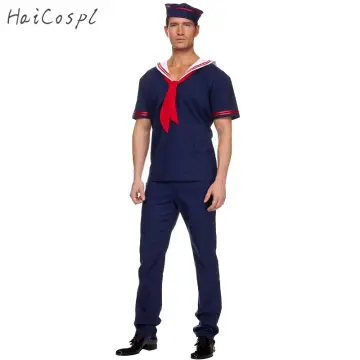 Unisex Stranger Things Scoops Ahoy Steve Navy Cosplay Costume T-shirt -  Anime Hoodie Shop