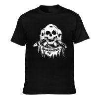 Customized Summer Tee Discharge Triple Skull Hip Hop Tshirt For Man