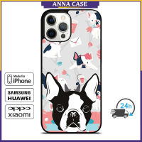 Boston Terrier Dog Phone Case for iPhone 14 Pro Max / iPhone 13 Pro Max / iPhone 12 Pro Max / XS Max / Samsung Galaxy Note 10 Plus / S22 Ultra / S21 Plus Anti-fall Protective Case Cover