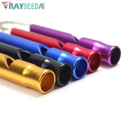 High Decibel Aluminum Whistle Soccer Football Basketball Hockey Baseball Sports Referee Whistle Outdoor CampingEmergency Whistle Survival kits