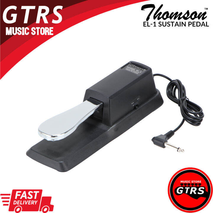 Thomson Sustain Pedal for Digital Piano and Keyboards Dual Polarity
