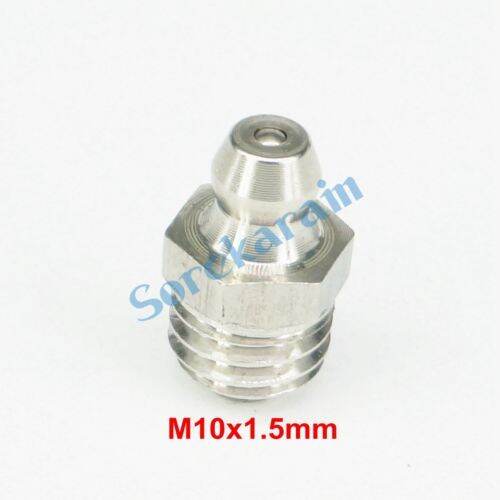 M10 x 1.5mm Metric male Stainless Steel Grease Zerk Fitting For grease