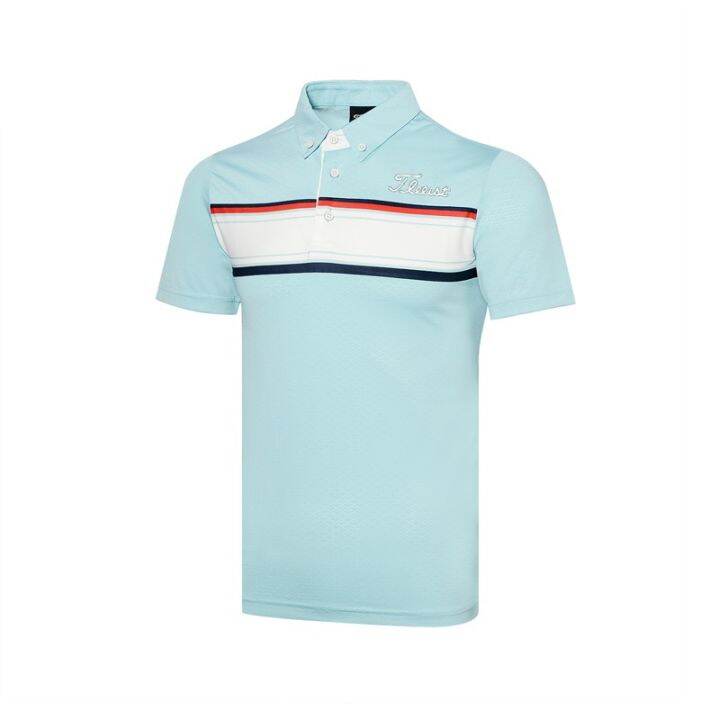 descennte-titleist-w-angle-master-bunny-pxg1-honma-mizuno-golf-summer-mens-quick-drying-mens-casual-straight-short-sleeved-t-shirt-breathable-sports-loose-top-polo