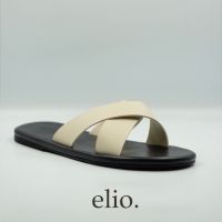 elio originals - รองเท้าแตะ รุ่น Lucca (unisex) สีขาว Off-white