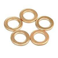 แหวนทองแดง 5 ชิ้น  Copper Washer 6mm 5pcs