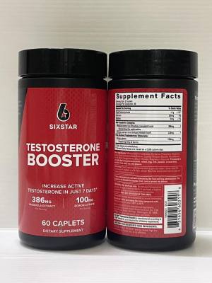 🔥ล็อตใหม่ พร้อมส่ง🔥 Muscletech Six Star Elite Series Testosterone Booster 60 Caplets เทสโทสเทอโรน (exp.02/2026)