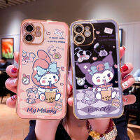 เคสนิ่มสะท้อนแสงสำหรับ Samsung Galaxy S20 FE A52S A52 5G A53ดื่ม Kuromi