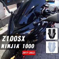 สำหรับ Kawasaki Ninja 1000 Z1000SX 2017-2021ตัวเบนกระจกรถยนต์กันลม Ninja1000 Z SX ตัวยึดแผ่นบังแดดหน้ารถรถจักรยานยนต์