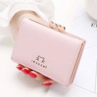 【READY STOCK】 Dom Perempuan Pendek Korea Dom Wanita Wallet Woman Perempuan Syiling Pelajar Cute Purse Woman Beg Duit Wanita Bag Duit Wanita 601002