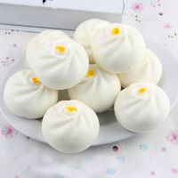 （A Decent） Creative Chinese Steamed Stuffed Bun Bread Soft Squishy FoodFor Children Cream Scented SlowStress ReliefGift