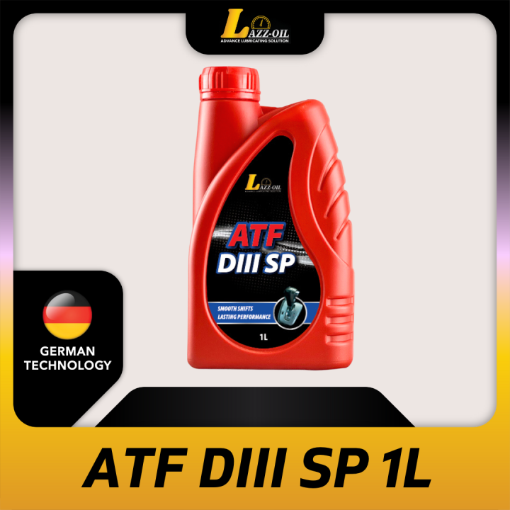 LAZZ OIL ATF DIII SP FULLY SYNTHETIC AUTOMATIC TRANSMISSION FLUID ATF GEAR OIL 1 LITRE Lazada