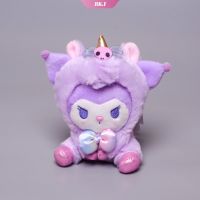 ตุ๊กตาตุ๊กตา Kawaii Kuromi Melody Cinnamoroll แปลงร่างเป็นตุ๊กตายูนิคอร์น จี้ตุ๊กตา จี้ห้อยกระเป๋า พวงกุญแจ Gift【KU2】