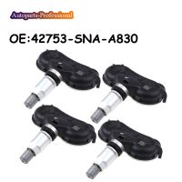 brand new 4 Pcs/lot For Honda Civic TPMS Sensor Tire Pressure Monitor System 315MHZ 42753 SNA A830 42753 SNA A830 M1 42753SNAA830M1 Car