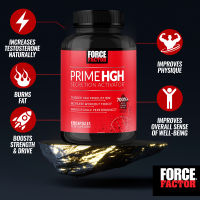 [ ของแท้!!! โปรดระวังของปลอม ] （Force Factor Prime HGH） เพิ่มความเข้มของกีฬา - อาหารเสริมเพิ่มกล้ามเนื้อตามธรรมชาติ - 60/120 แคปซูล [ ราคา ส่ง / ถูก ]