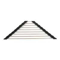 Roll Up Triangle Dish Drying Rack for Sink Corner Over the Sink Caddy Sponge Holder Foldable Stainless Steel Dropshipping