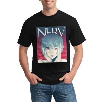 New Arrival Nerv Neon Genesis Evangelion Ayanami Rei Anime Comics Creative Tshirts Couple Gift