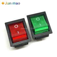 2Pcs/Lot 30mmx25mm Red 4 Pin Light On/off Boat Button Switch 250V 15A AC AMP 125V/20A 30x25mm KCD4 201 Green Power Switch New