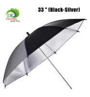 ร่มสะท้อนสำหรับไฟสตูดิโอ/ร่มกระจายแสง ขนาด 33 นิ้ว/85ซม. (สีดำ-เงิน) Photography Reflector Umbrella Studio Reflector 33  / 85cm (Black-Silver)