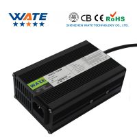 42V 3A Li-Ion Battery Charger Aluminum Case For 10S 36V Lipo/Limn2o4/Licoo2 Battery Smart Charger Auto-Stop Smart Tools