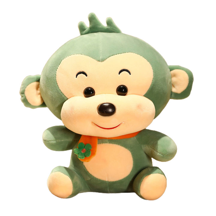 microgood-stuffed-monkey-toy-rich-facial-expression-no-deformation-fluffy-baby-plush-monkey-cushion-for-children