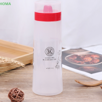 ?【Lowest price】HOMA 4หลุม300ml ซอสขวดเรซิ่นซอสมะเขือเทศน้ำมันบีบ dispenser Diet Kitchen