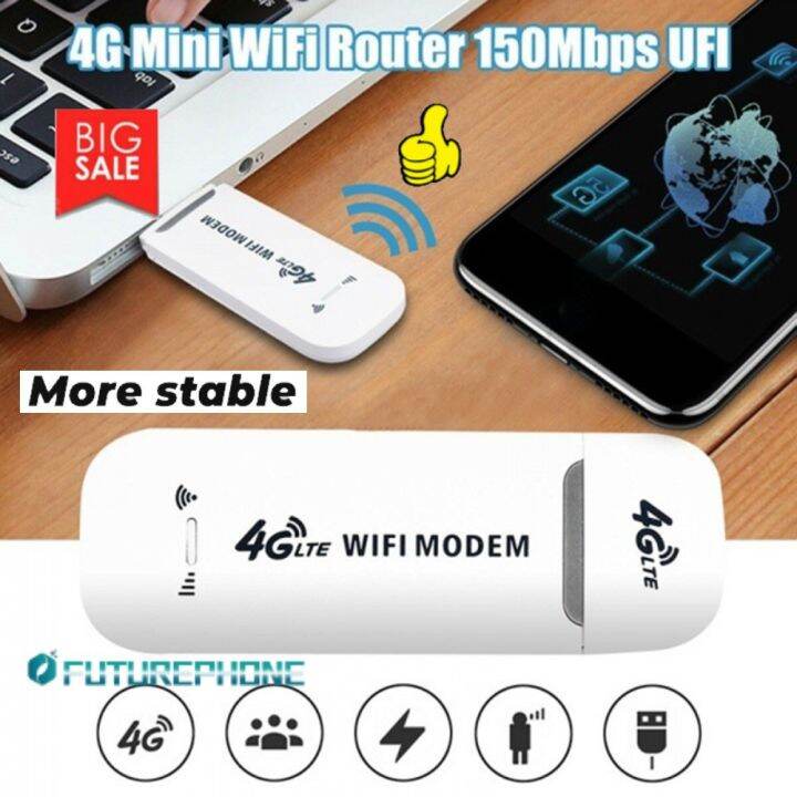 Unlocked 4G LTE WIFI Wireless USB Dongle Stick Mobile Broadband SIM