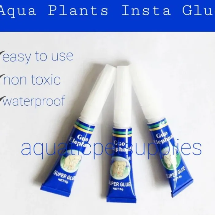 Aquatic plants glue, Waterproof Glue, Gel glue for aquascape, Aquascape