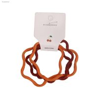 ❐ High Elasticity Hair Tie Candy Color High Elastic Girl Round Headdress Wavy Female Lady Hair Rope Accessories Hairband Dropshipp