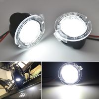 For Ford Mondeo MK5 Galaxy S-Max Ecosport Edge Explorer Ranger TKE Limited 2015-2019 White LED Under Side Mirror Puddle Lights Bulbs  LEDs HIDs