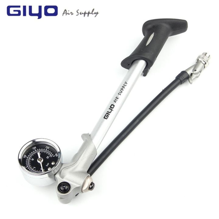 giyo-gs-02d-high-pressure-air-shock-pump-for-fork-rear-suspension-cycling-mini-hose-air-inflator-schrader-bike-bicycle-fork