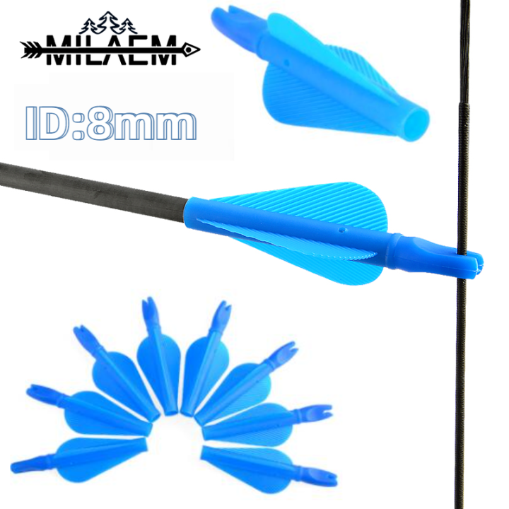 🏹COD🏹Arrow Nock Connected Arrow Cams Fletching Arrow Feather for 8mm ...