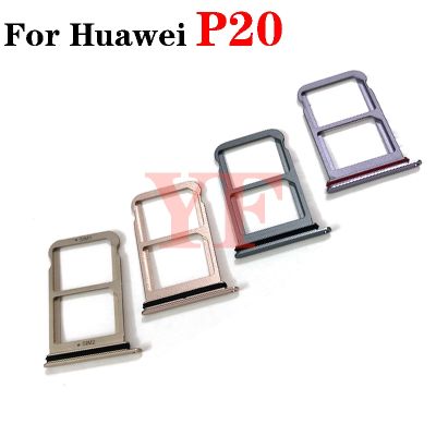 For Huawei P20 Pro SIM Card Tray Slot Holder Adapter Socket Repair Parts