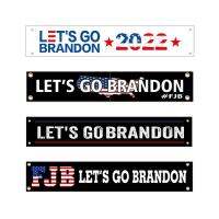 Lets Go แบรนดอนธง FJB Bandon ธง250X45ซม. สำหรับกลางแจ้งในร่มแบนเนอร์แบนเนอร์พร้อมแหวนยึดทองเหลืองสามารถอ่านได้อย่างถูกต้องสำหรับการขาย