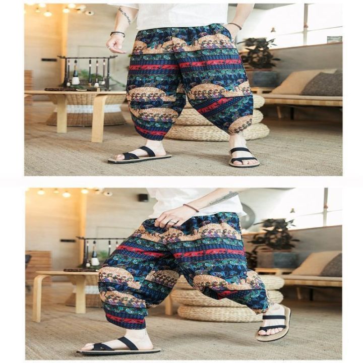 7-minutes-of-pants-in-the-summer-of-the-thai-elephant-trunks-male-xishuangbanna-dai-clothes-thai-night-markets-southeast-asia-style-trousers