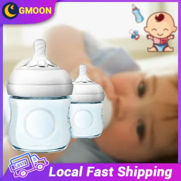 Baby Bottle Nipples, Fast Flow for Infants 6-12 Months, Compatible