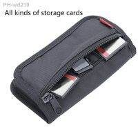 Camera Battery Case for SD Card Holder Pouch for AA 18650 Battery and Memory Card