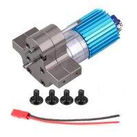 【lz】✗✳  Speed Change Metal Gearbox com 370 Brush Motor Anodização Tratamento Dissipador e Base de Montagem para WPL 1633 RC Car