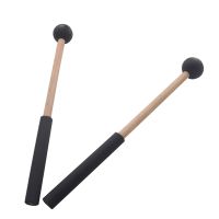 2 Pair Tongue Drum Mallets Soft Rubber Head Drum Mallets Sticks for Drums Tongue Drums and Keyboard Percussion