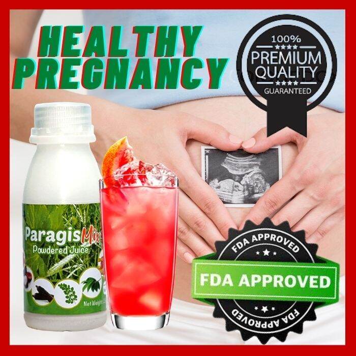 💯6 BOTTLES AUTHENTIC PARAGIS MIX HERBAL DRINK FOR PREGNANCY IMMUNITY