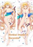 Dakimakura อะนิเมะปลอกหมอน Honkai ผลกระทบ 3 Duranda พิมพ์สองด้านขนาดชีวิตปลอกหมอนของขวัญสามารถปรับแต่งได้