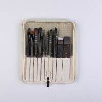 【YF】 Artsecret New Arrival  999 Watercolor Painting Brush 10/Set Organic Blue Squirrel Horse Hair Multi-Function Acrylic Art Tools