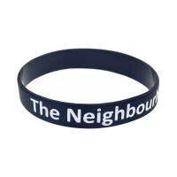 10ชิ้น The Neighbor HOOD ผู้หญิงผู้ชายสายรัดข้อมือซิลิโคน THE Nไม่พอใจวงร็อคอเมริกันสร้อยข้อมือสายรัดข้อมือรูปดาวซิลิโคน