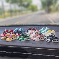 Small aj sneakers shoe model mini shoe wall hand-made full set of creative couple boys day gift car decoration tide