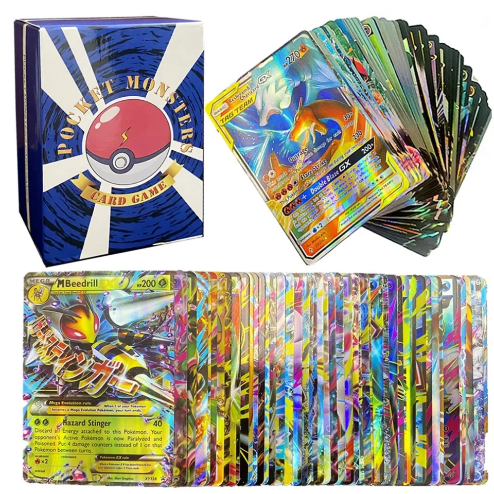 Pokemon Gx Ex English Battle Trading Cards Collection For Kids