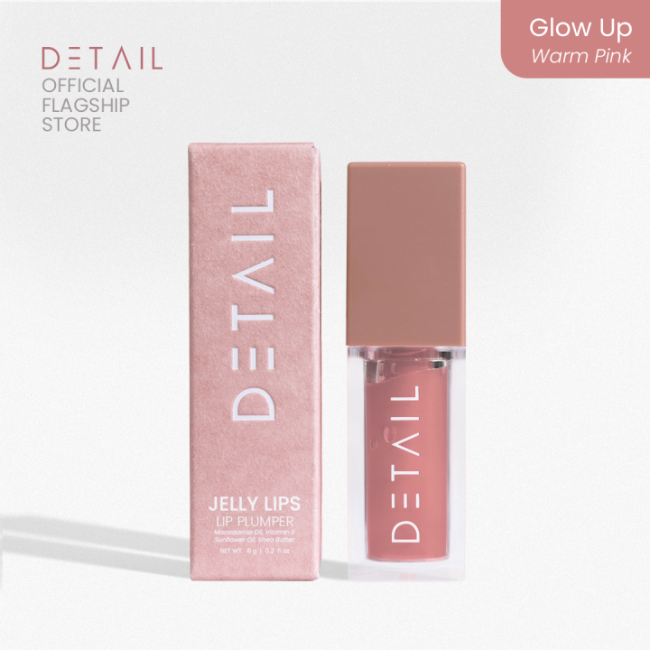 Detail Cosmetics Jelly Lips Lip Plumper in GLOW UP | Lazada PH