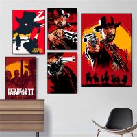 Red Dead Redemption Classic Game Metal Signment Poster Living Room Bedroom Decorative Lover Gift No Framed