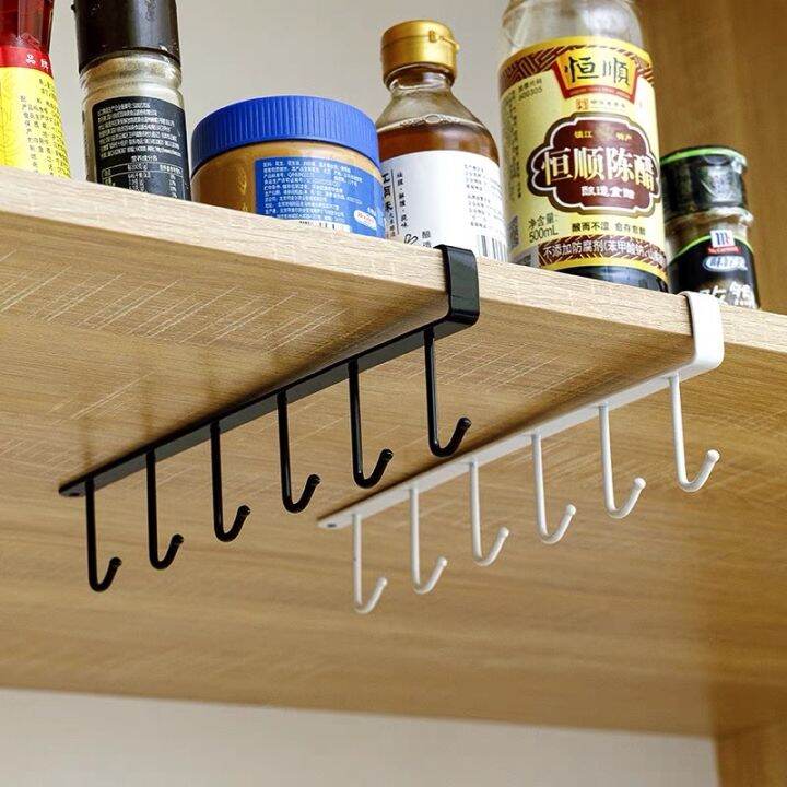 6 Hook Storage Rack For Closet And Kitchen Lazada PH