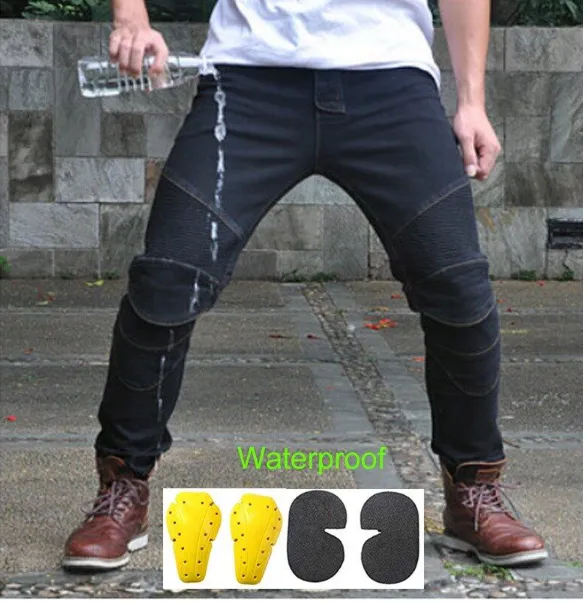 waterproof biker jeans