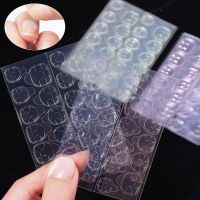 LULAA Transparent Jelly Adhesive Sticker Sticky Tape Double-sided Nail Glue For False Nails Macure Tool Nail Accessories Adhesives Tape